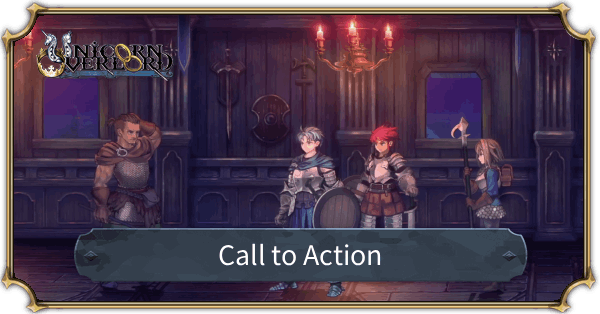 Call to Action top banner