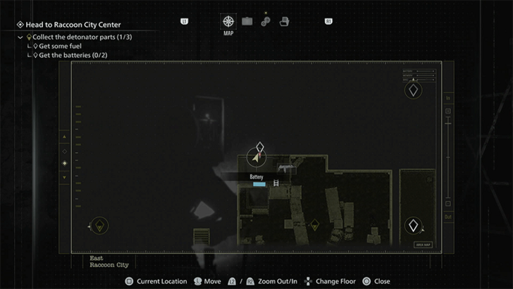 Battery #1 Map Location