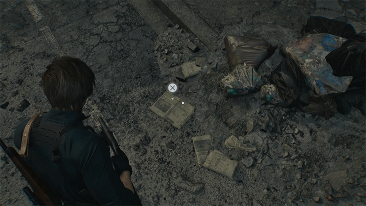 Raccoon City Incident Newspaper