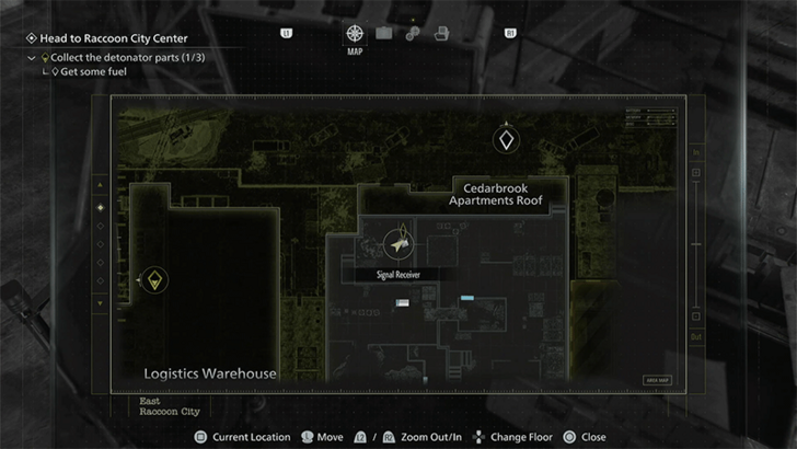 Broken Signal Receiver Map Location