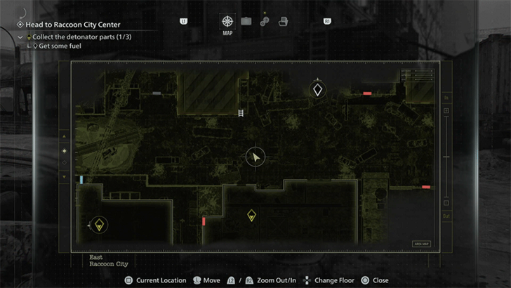 BSAA Container Key Map Location