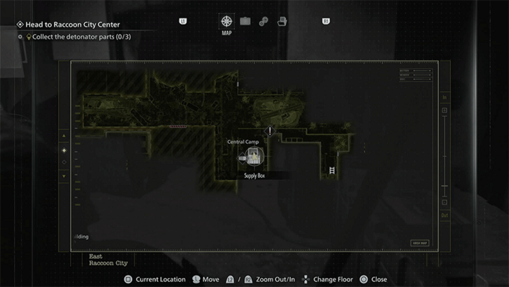 Tactical Tracker Map Location