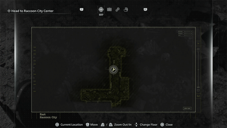 Raccoon City Incident Newspaper Map Location