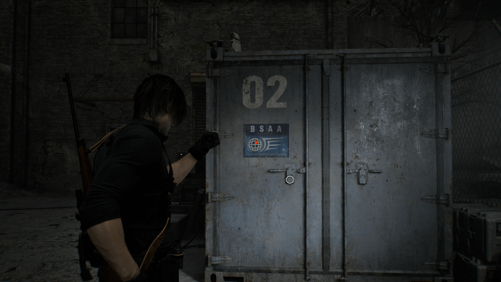 BSAA Container Key Overworld Location