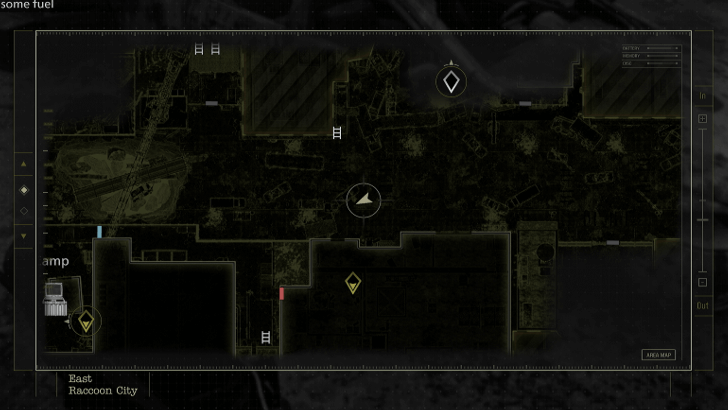 BSAA Container Key Map Location
