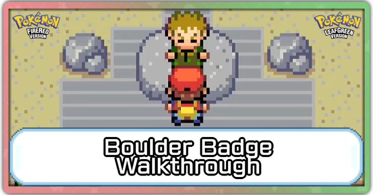 Pokemon FRLG - 1st Boulder Badge Pewter City Walkthrough