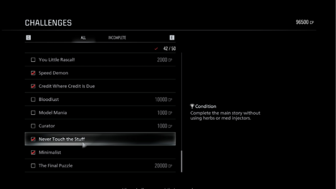 Do Challenges as a set