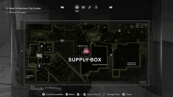 Body Armor Lv.I and II Map Location