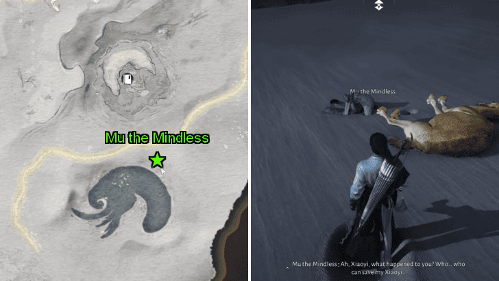 Talk to Mu the Mindless Near Heroic Tomb