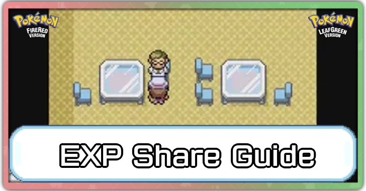 Pokemon FRLG - EXP Share Location and How to Get