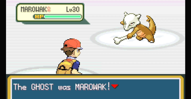 Defeat the Ghost Marowak