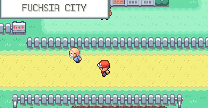 Arrive at Fuchsia City