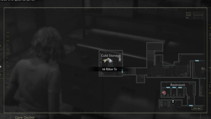 Ink Ribbon Tin Map Location