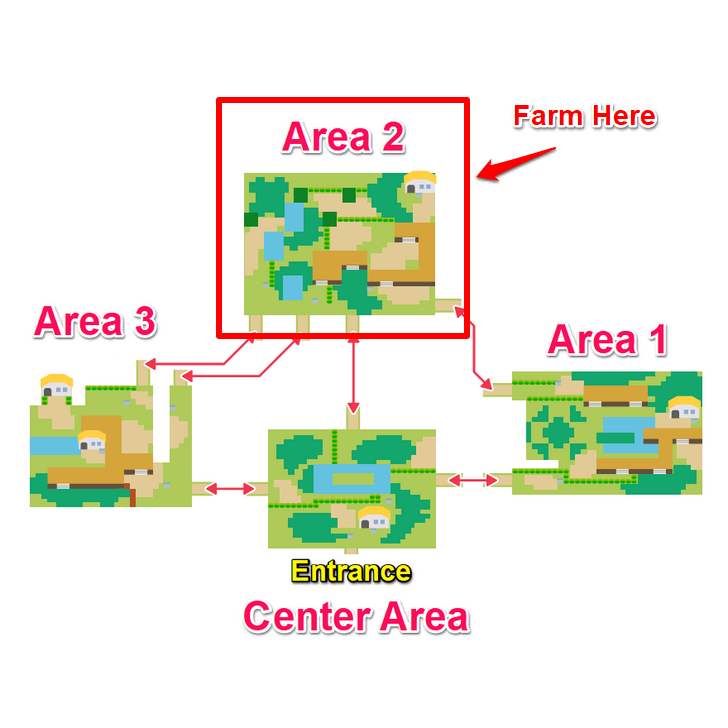 Safari Zone Map