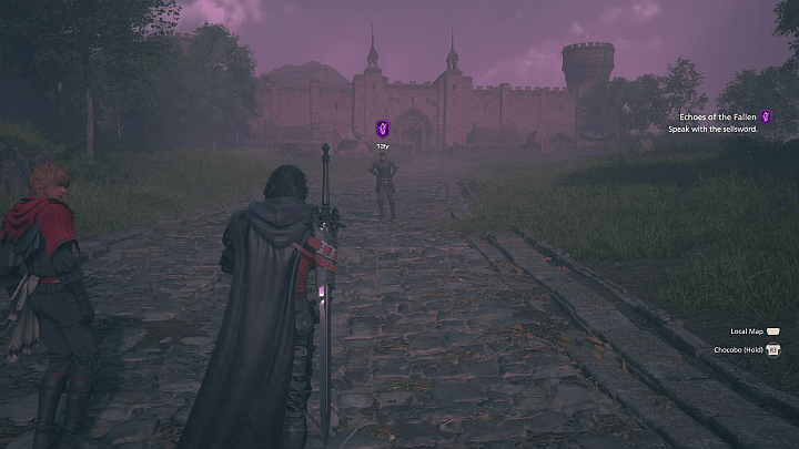 Arriving at Port Isolde