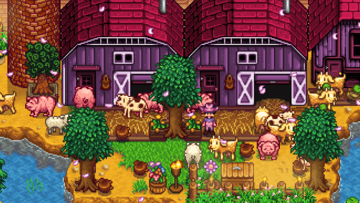 stardew open barn and coop