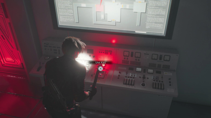 Override Key (Bioweapon Repository 11) Overworld Location