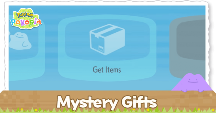 Pokemon Pokopia - List of All Mystery Gifts