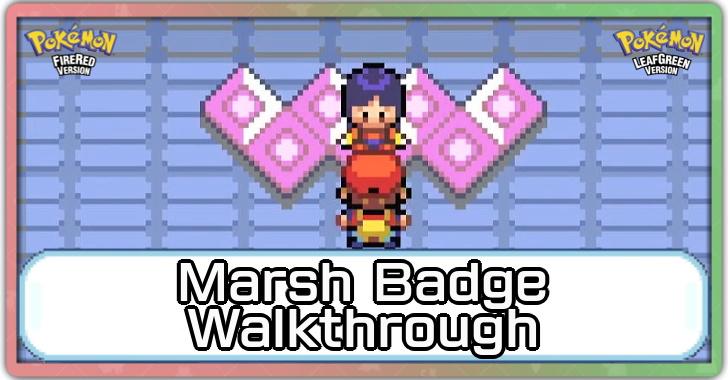 Pokemon FRLG - 6th Badge Walkthrough Guide