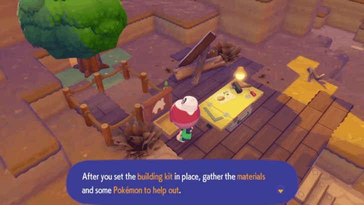 Building the Leaf Den