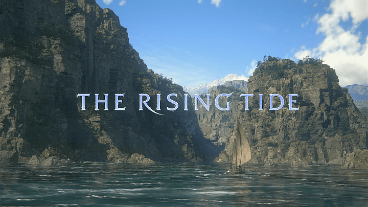 The Rising Tide Title Card