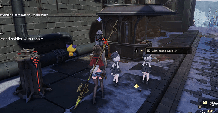 Emergency Repairs - Help Distressed Soldier  - Duet Night Abyss