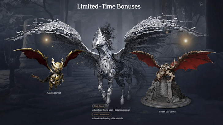 Black Desert Pre-Order Bonuses