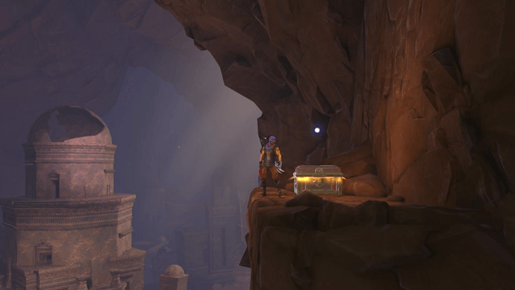 PoP - Azure Damascus Ingot World View Image