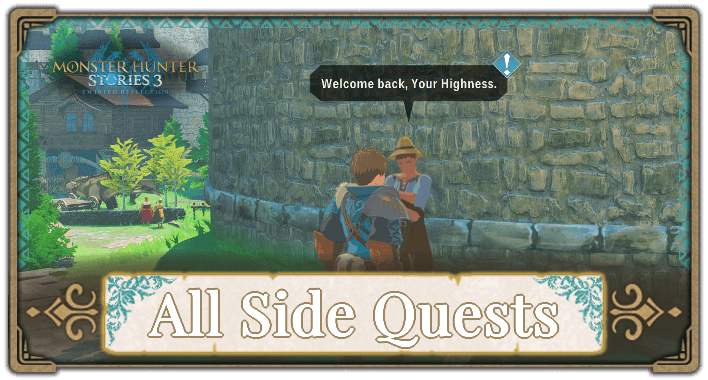 List of All Side Quests