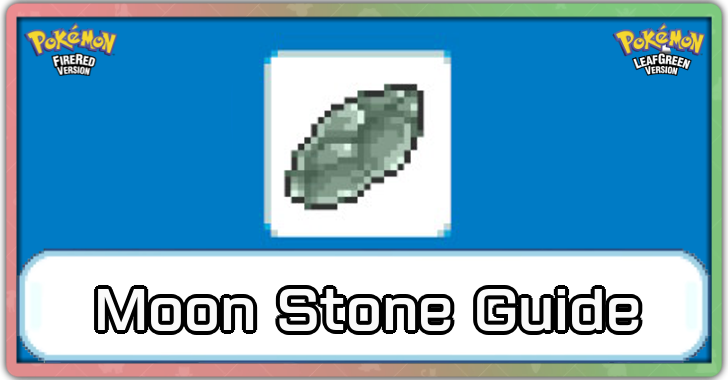 Pokemon FRLG - Where to Get Moon Stone and How to Use