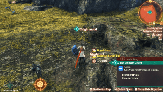 Collect Origin Metal from Given Places 1