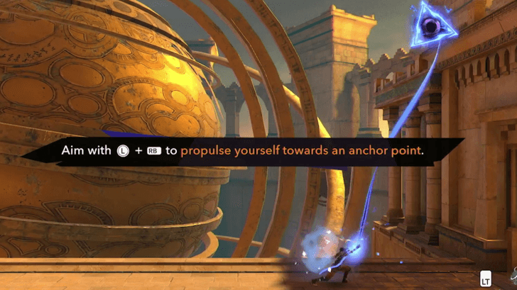 Use Fabric of Time to latch onto Anchor Points