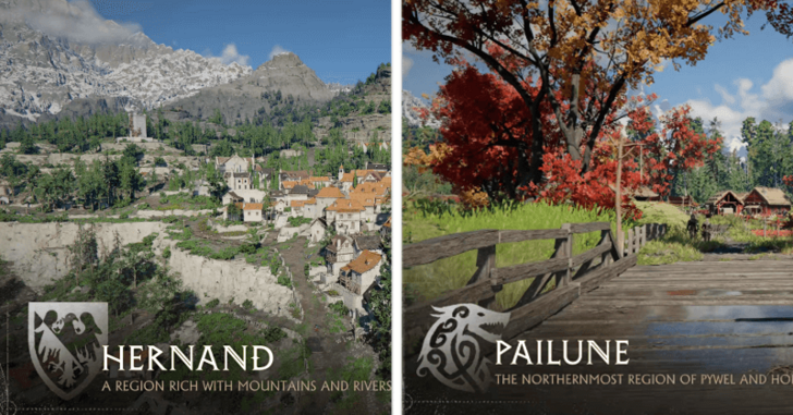 Hernand and Pailune Factions