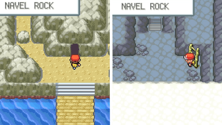 Head Down to the Bottom of Navel Rock