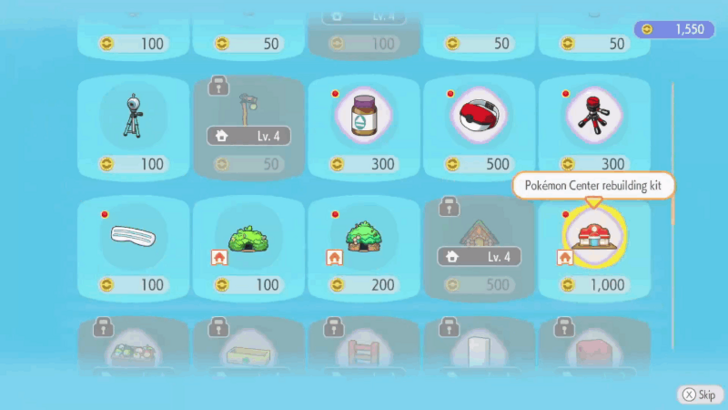 Pokemon Center Rebuilding Kit