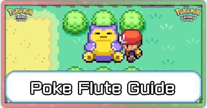 Pokemon FireRed and LeafGreen - How to Get the Poke Flute