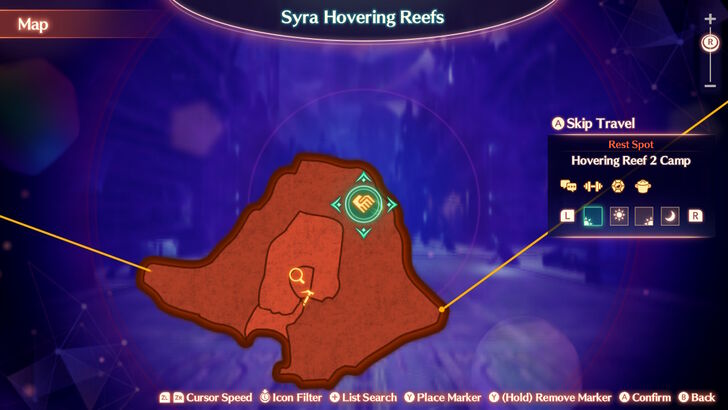 Zoomed In Map, Hovering Reef 2