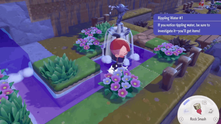 Place the Horsea Fountain