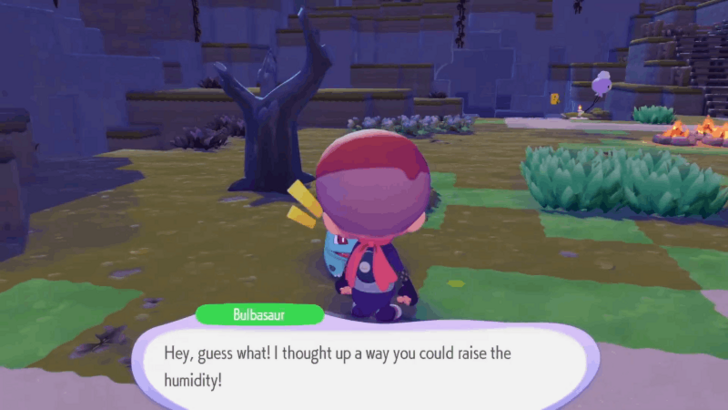 Bulbasaur Field of Flowers unlock