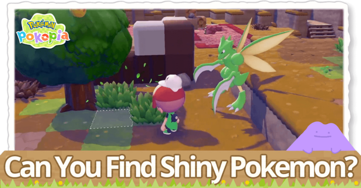 Pokemon Pokopia - Can You Find Shiny Pokemon