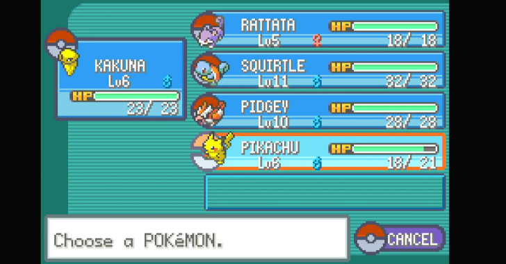 Walk with Pokemon in Active Party