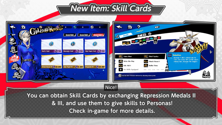 New Item Skill Cards