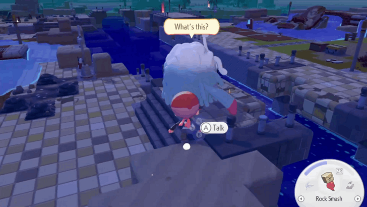 Professor Tangrowth near destroyed bridge