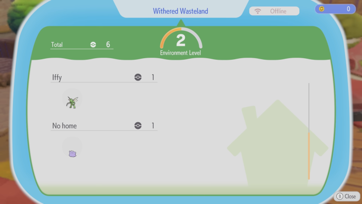 Ditto with No Home Environment Level 2