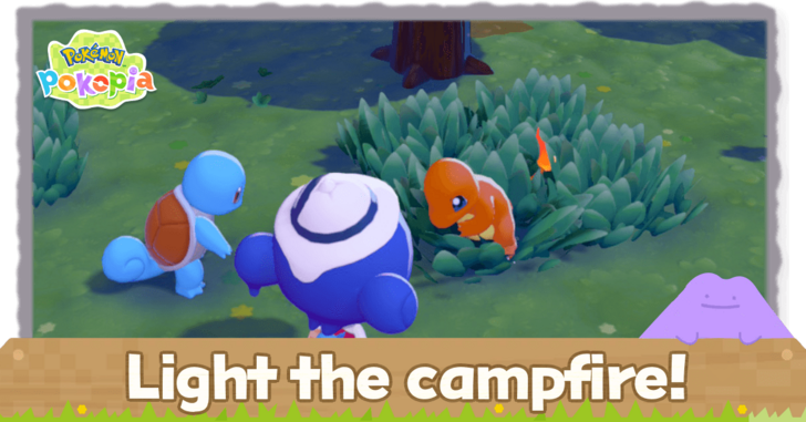 Pokemon Pokopia - Light the Campfire