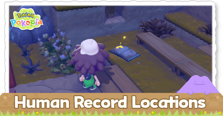 Pokemon Pokopia - Human Record Locations