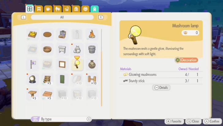 Mushroom Lamp Recipe