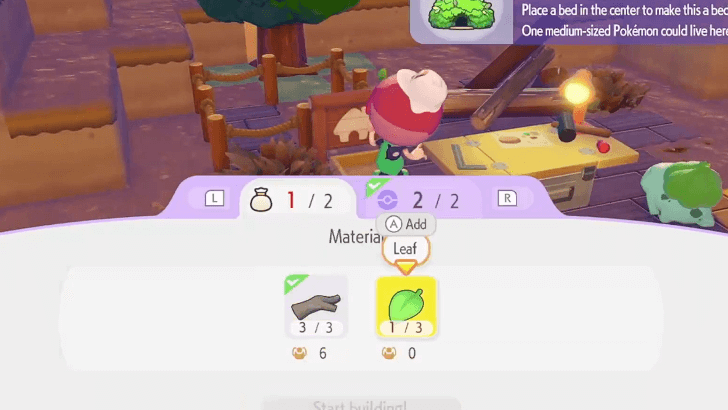 Pokopia - Get Materials