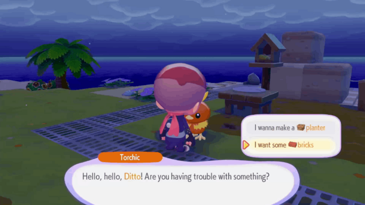 Make bricks with Torchic