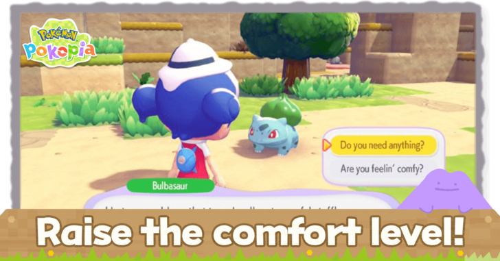 Pokemon Pokopia - Raise the comfort level